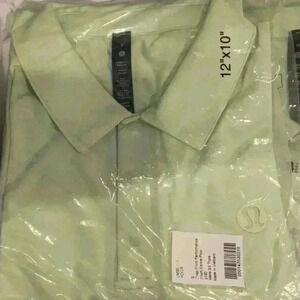 Lululemon Snap Front Performance Short Sleeve  Polo